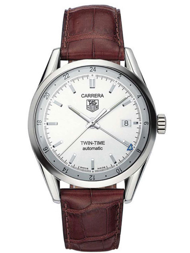 Tag Heuer Carrera Twin Time wv2116.fc6181 Watch - Click Image to Close